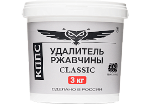 Удалитель ржавчины КППС CLASSIC (ведро 3кг), Гель антикоррозионный
